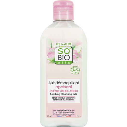 LÉA NATURE SO BiO étic Organic Aloe Vera Cleansing Milk - 200 ml