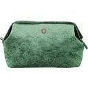Kosmetiktasche Cooper Samt Quilty Days, extra groß - Grün