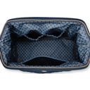 Cosmetic Bag Cooper Velvet Quilty Days, extra large - Blue