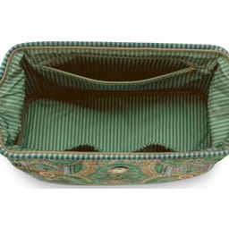 Pip Studio Cosmetic Bag Cooper Jabali, extra large - Green