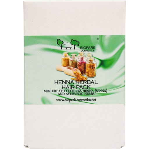 Biopark Cosmetics Henna Herbal Hair Treatment - 100 g