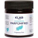 KLAR Deocreme Parf&uuml;mfrei