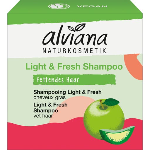 alviana Naturkosmetik Shampoo Solido Light & Fresh - 60 g