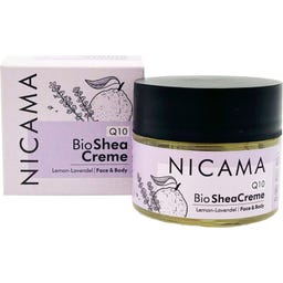Crème au Karité Bio Q10 Citron et Lavande - 50 ml