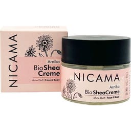 NICAMA Crème au Karité Bio à l’Arnica - 50 ml