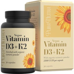 Pura Nutra Vitamin D3+K2 - 30 Kapseln