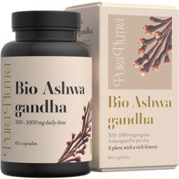 Pura Nutra Bio Ashwagandha - 60 Kapseln