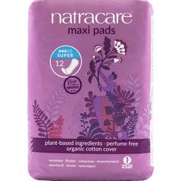 natracare Damenbinden Maxi Super - 12 Stk