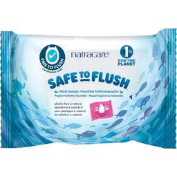 natracare Safe to Flush Feuchtes Toilettenpapier - 30 Stk