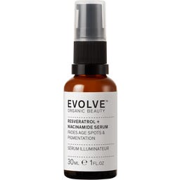 Evolve Organic Beauty Resveratrol + Niacinamide Serum - 30 ml