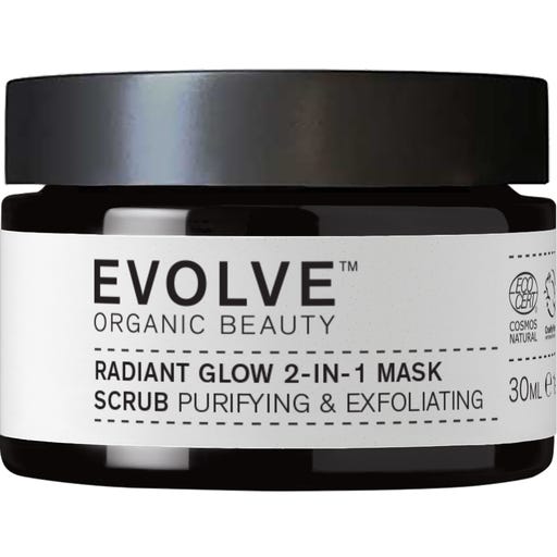 Evolve Organic Beauty Radiant Glow Two-in-One Mask - 30 ml