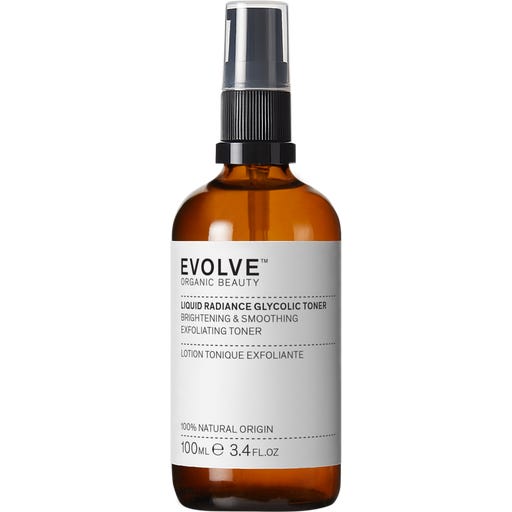 Evolve Organic Beauty Liquid Radiance Glycolic Toner - 100 ml