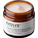 Evolve Organic Beauty Hydrate & Protect Facial Cream - 60 ml