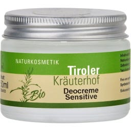 Organic Deodorant Cream for Sensitive Skin - 50 ml