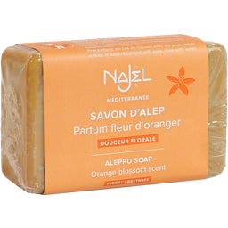 Najel Aleppo Soap with Orange Blossoms - 100 g