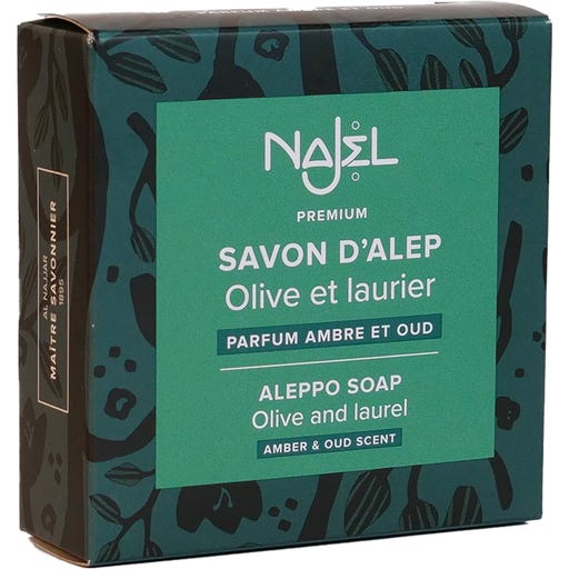 Najel Sapone di Aleppo Ambra & Oud - 150 g