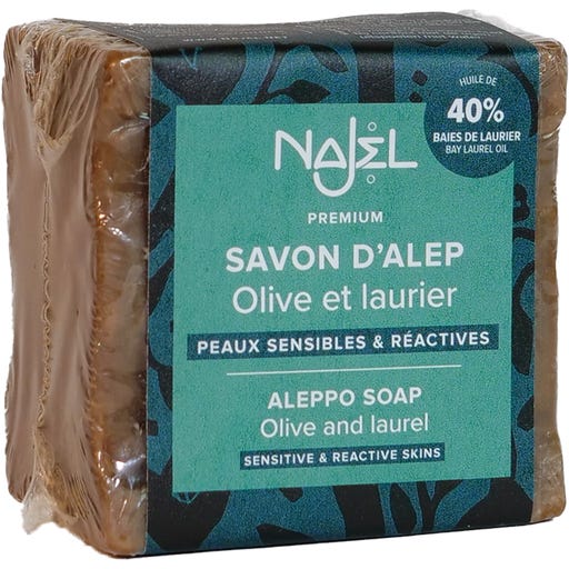 Najel Sapone di Aleppo 40% Alloro - 185 g