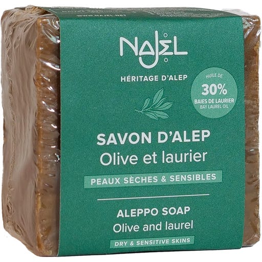Najel Aleppo-Seife 30% Lbö. - 170 g