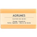 Shea Butter Soap, Agrumes (Orange-Grapefruit) (100 g)