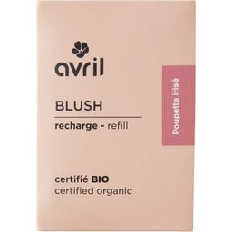Avril Blush Rectangulaire - Poupette irisé