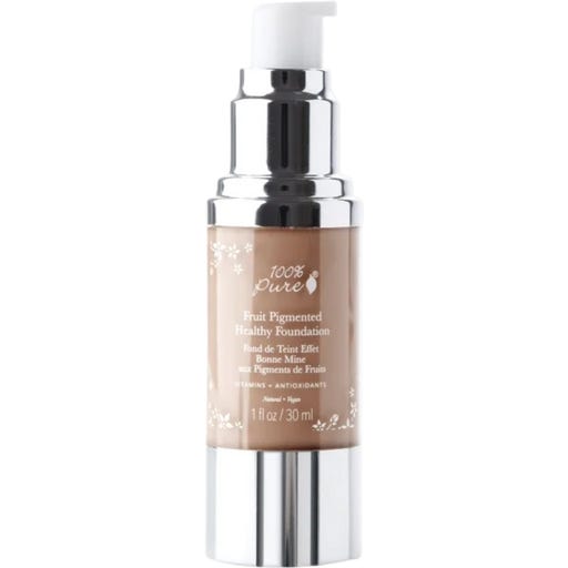 100% Pure Fruit Pigments Healthy Foundation - Toffee (tan)