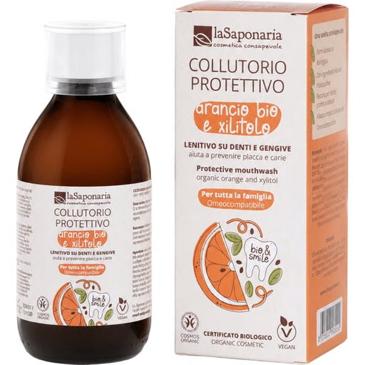Bio&Smile - Collutorio Protettivo Arancia e Xilitolo - 250 ml