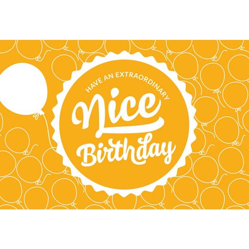 Ecco Verde Nice Birthday! Üdvözlőkártya - Nice Birthday!