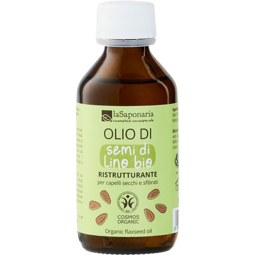 La Saponaria Olio di semi di lino BIO - 100 ml