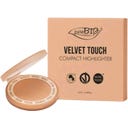 puroBIO cosmetics Velvet Touch Compact Highlighter - 01 Soft Pearl - vegan