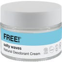 FREE! Organics Natural Deodorant Cream Salty Waves - 50 g