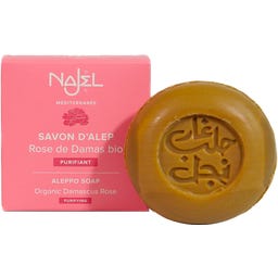 Najel Saponetta di Aleppo con Rosa di Damasco - 100 g
