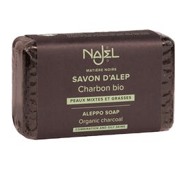 Najel Aleppo-Seife Bio-Pflanzenkohle - 100 g