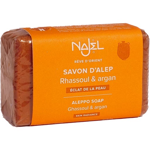 Sapone di Aleppo Olio di Argan & Rhassoul - 100 g