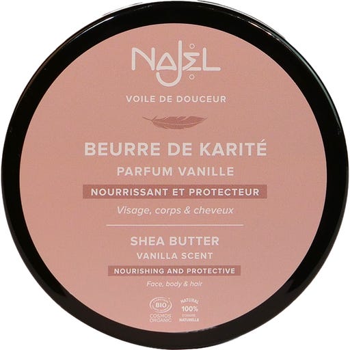 Najel Sheabutter mit Vanilleduft - 100 g