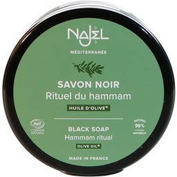 Najel Black Soap with Olive Oil - 200 ml