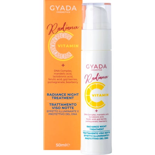 Radiance Trattamento Viso Notte Illuminante e Protettivo del DNA - 50 ml