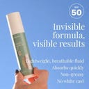 Hemptouch Invisible Mineral Sunscreen Fluid SPF 50 - 50 ml