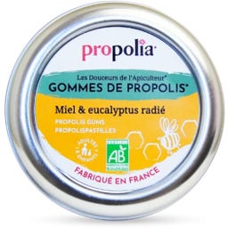 Propolia Organic Propolis Gums - Miele ed eucalipto
