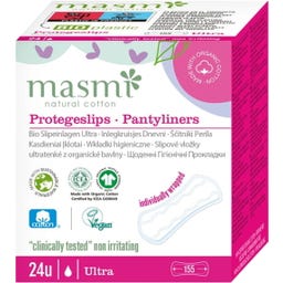 masmi Organic Panty Liners, ultra-thin - 24 pieces