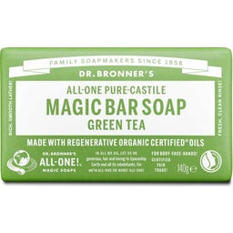 Dr. Bronner's Magic Bar Soap Green Tea - 140 g
