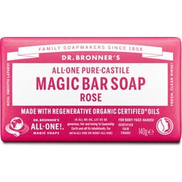Dr. Bronner's Bar Soap Roos - 140 g