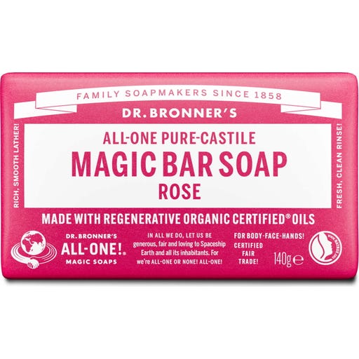 Dr. Bronner's Saponetta - Rosa - 140 g