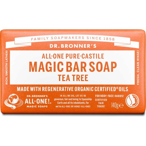 Dr. Bronner's Magic Bar Soap Tea Tree - 140 g