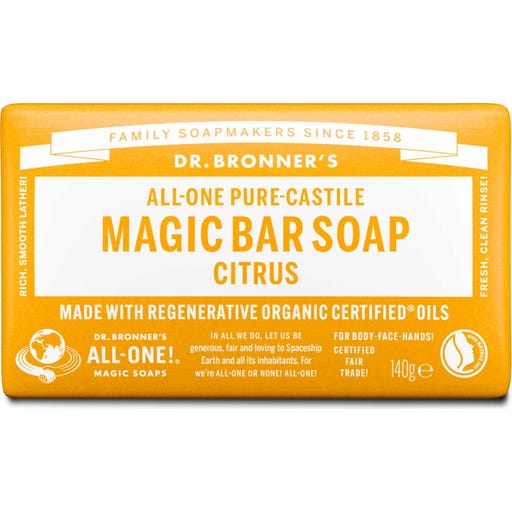 Dr. Bronner's Magic Bar Soap Citrus - 140 g