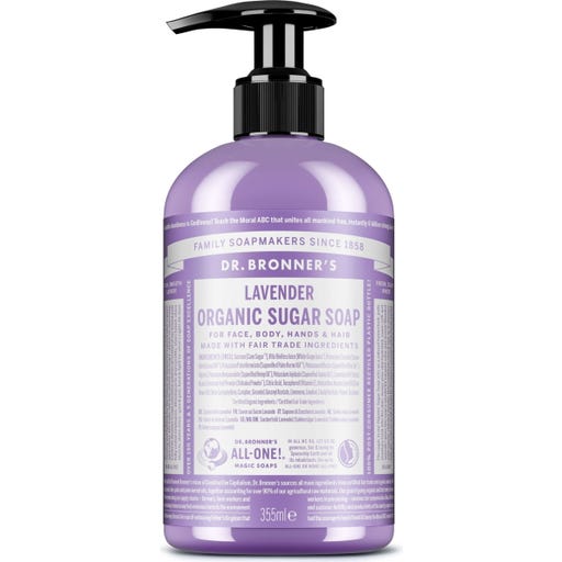 Dr. Bronner's Sugar Soap Lavender - 355 ml