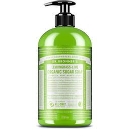 Dr. Bronner's Sugar Soap Lemongrass Lime - 710 ml