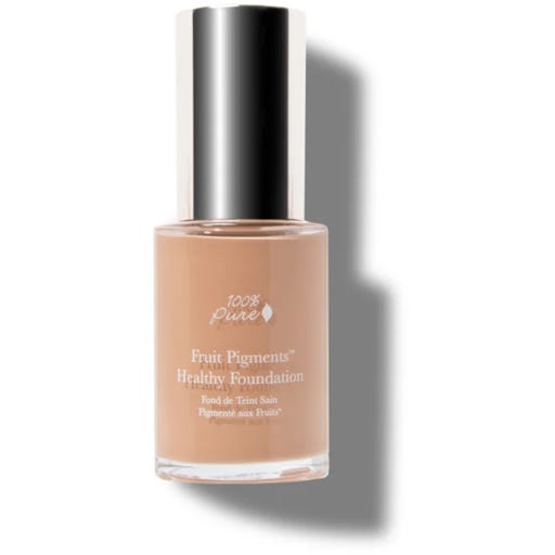 100% Pure Fruit Pigments Healthy Foundation - Toffee (tan)