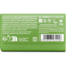 Dr. Bronner's Magic Bar Soap - Green Tea - 140 g