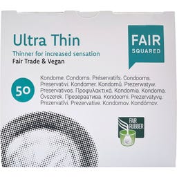FAIR SQUARED Презерватив Ultra Thin - 50 Броя
