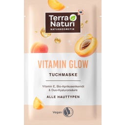 Terra Naturi Masque en Tissu VITAMIN GLOW - 1 pcs